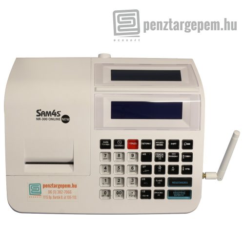 SAM4S NR-300E PRO 4G online pénztárgép (Engedély száma: A315, korábban A156)