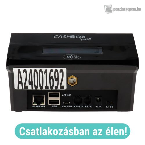 CASHBOX Base online pénztárgép FEKETE (Engedély száma: A240)
