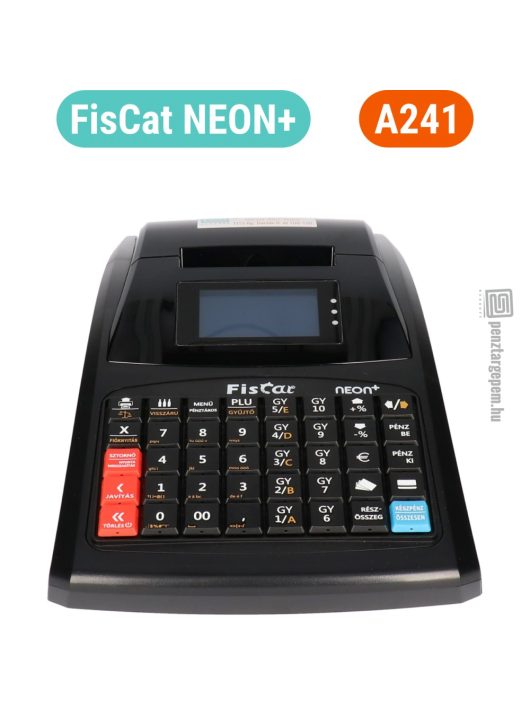 Fiscat Neon+ WIFI + Bluetooth + NFC online pénztárgép (Engedély száma: A241, korábban A180 )