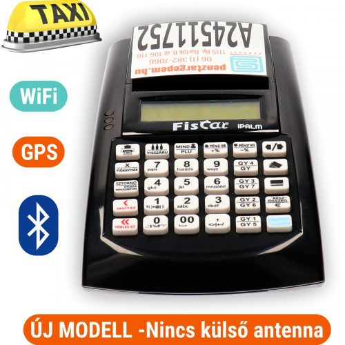 Fiscat iPalm + GPS + WIFI hordozható online pénztárgép (Engedély száma: A245)