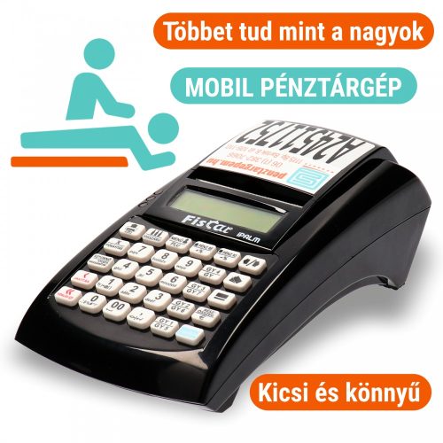 Fiscat iPalm + GPS + WIFI hordozható online pénztárgép (Engedély száma: A245)
