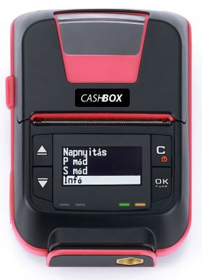 CASHBOX POS Print Mini hordozható adóügyi nyomtató (Engedély száma: A255) 