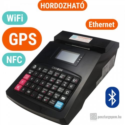 CASHBOX Base GPS online pénztárgép FEKETE (Engedély száma: A265)