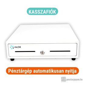   Kasszafiók FEHÉR (4 bankjegy + 8 érme tartó, SMART KASSA, FISCAT, SAM4S, CASHBOX, CASHCUBE, ELCOM, MICRA, MONTEL stb)