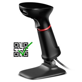   POLPOS PS-200 vonalkódolvasó 2D(QR), állvánnyal USB (SMART KASSA, A248, SAM4S A156, A171, A155, PC kompatibilis)