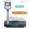 ACLAS PS1B 15 kg-os tornyos mérleg (pénztárgéppel NEM összeköthető)