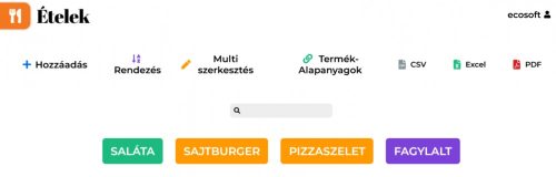 STAJERFOOD vendéglátós szoftver ingyen üzembehelyezéssel