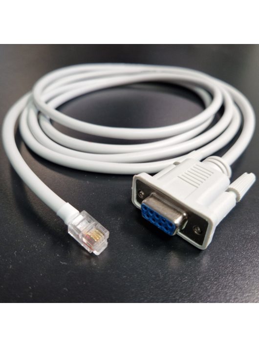 Soros - átalakító kábel (QR kód átküldéshez) CASHBOX/Fiscat gépekhez (A195, A240, A241, A245, A265) D-SUB(Serial)-RJ10