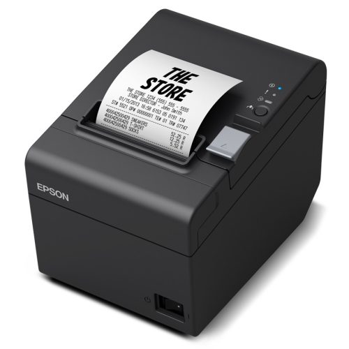 EPSON TM-T20III Blokknyomtató (250mm/s, 203 DPI, 80mm, USB/RS-232, Fekete)