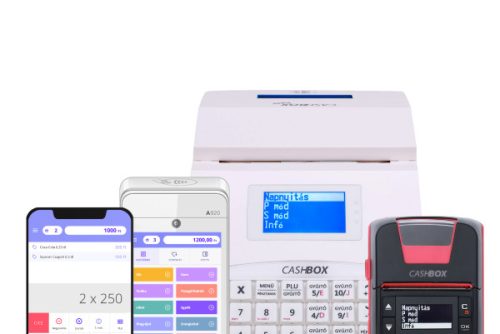 ePénztárgép applikáció CashBox/Fiscat pénztárgépekhez SMART