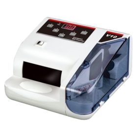   MC24 V10 Hordozható Bankjegyszámláló eredetiség vizsgálóval (UV/MG/WM)