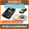 SZEZONÁLIS pénztárgép bérlés havidíj - 2-6 hónap között