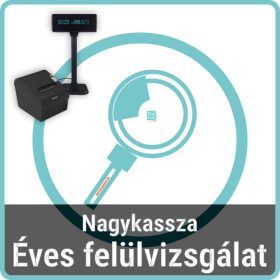 Pénztárgép éves felülvizsgálat (nagykassza)