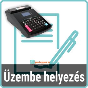   Üzembe helyezés és szerződéskötés (kiskassza pénztárgép)