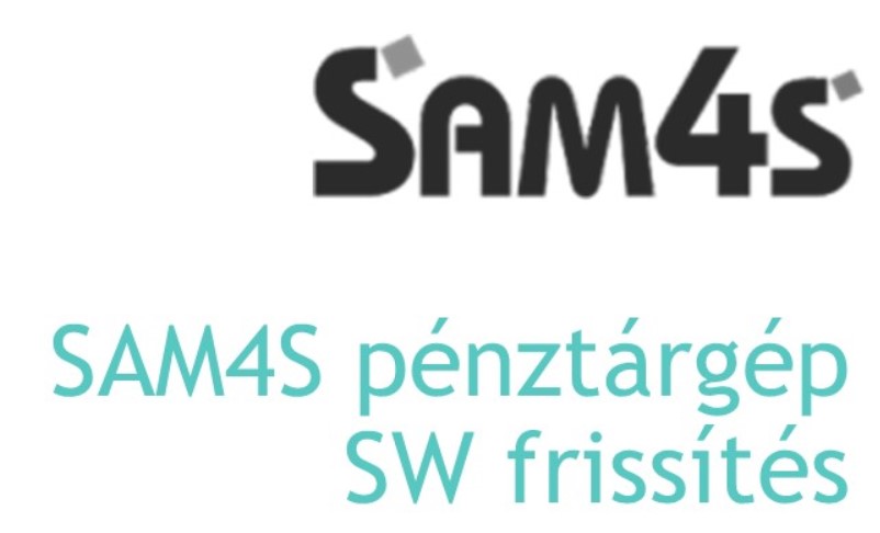 SAM4S pénztárgép család SW frissítés